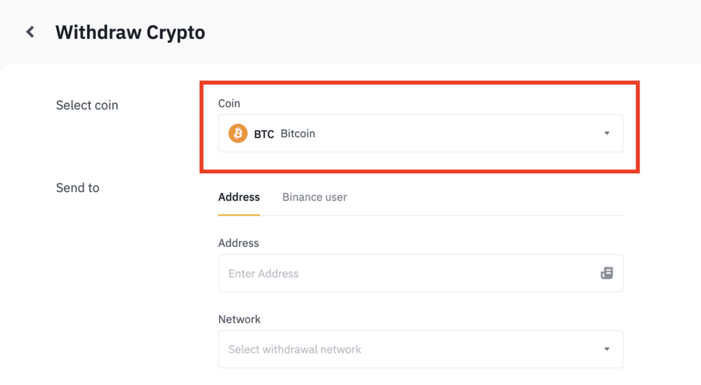 How to Transfer Crypto from Binance to Coinbase