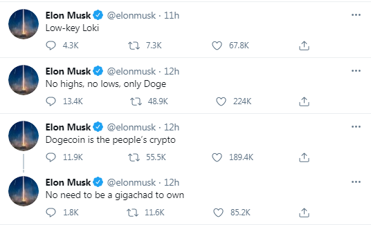 How Much Dogecoin Does Elon Musk Own?